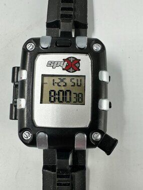 SpyX 6-in-1 Spy Toy Watch Kids Digital Wristwatch LED Light Telescope